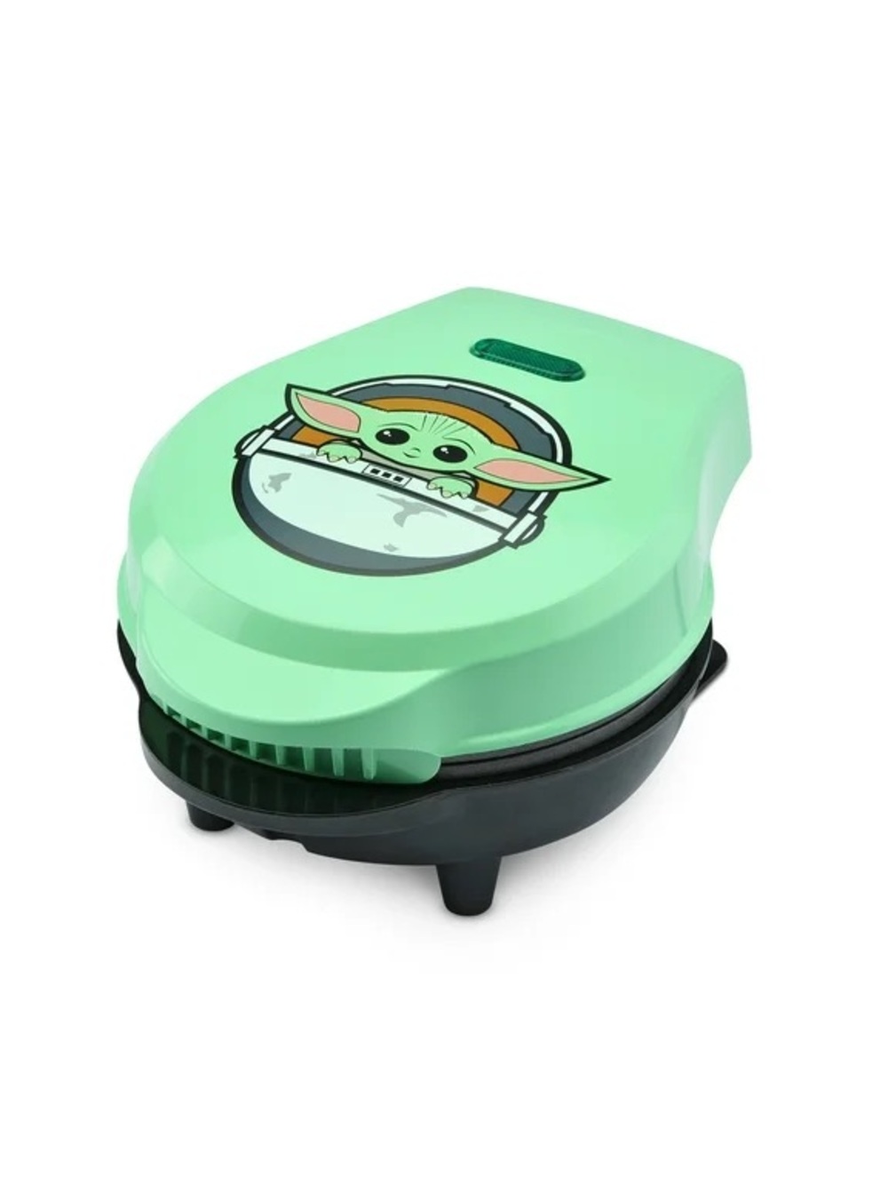 Star Wars The Mandalorian The Child Baby Yoda Grogu 4” Mini Waffle Maker NEW